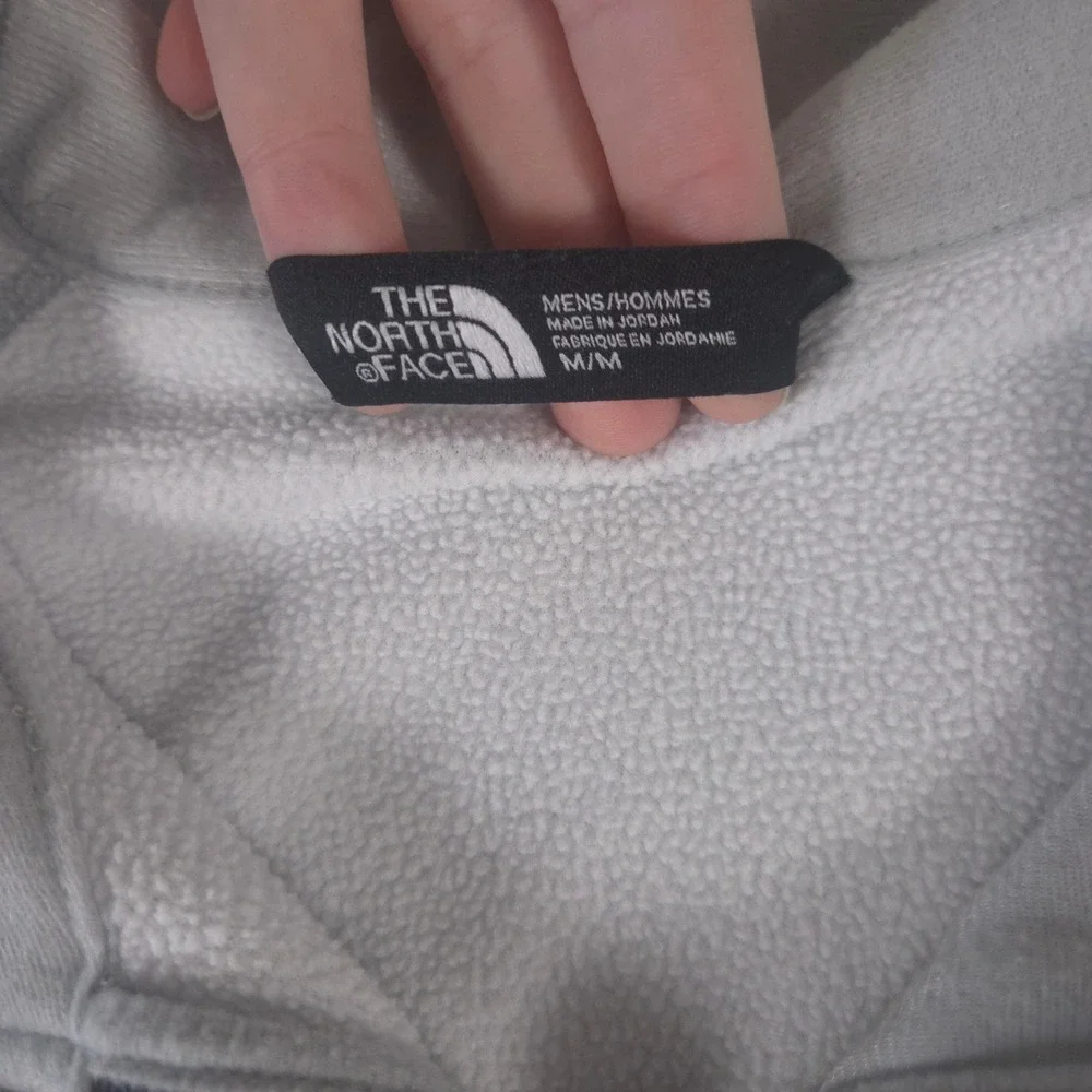 The North Face Pullover Mens M Grey Canyonlands Heather 1/2-Zip Fleece Pocket